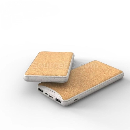 Customization Creative and environmentally friendly cork wheat straw business suit Promotional Products