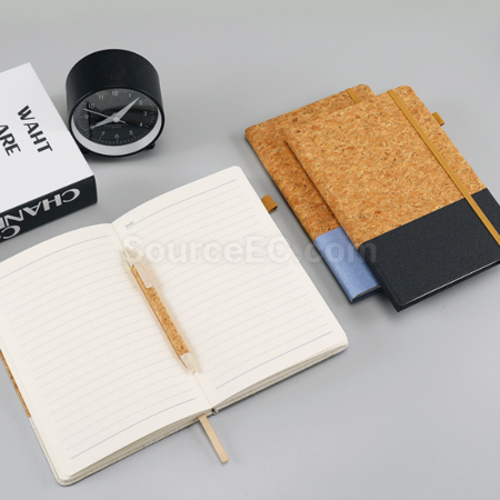 Customization Creative and environmentally friendly cork wheat straw business suit Promotional Products
