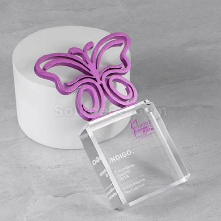 Customization Butterfly Trophy Promotional Products