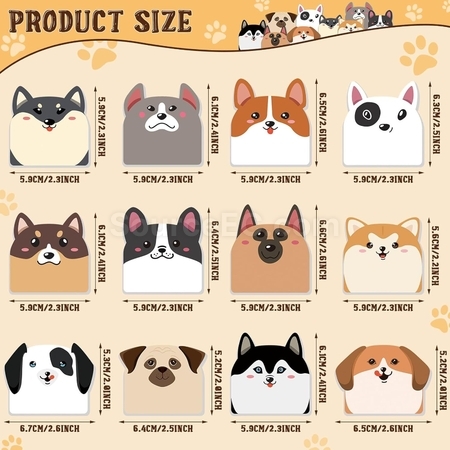 Customization Puppy Sticky Note Promotional Products