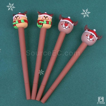 Customization Cartoon Christmas Pen Promotional Products