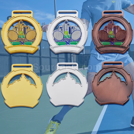 Customization Tennis medals Promotional Products