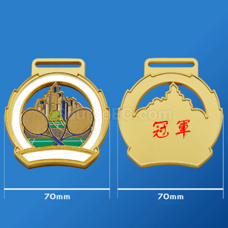 Customization Tennis medals Promotional Products