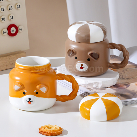 Customization Cute animal mug Promotional Products