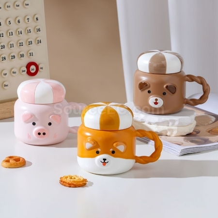 Customization Cute animal mug Promotional Products