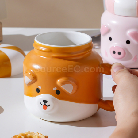 Customization Cute animal mug Promotional Products