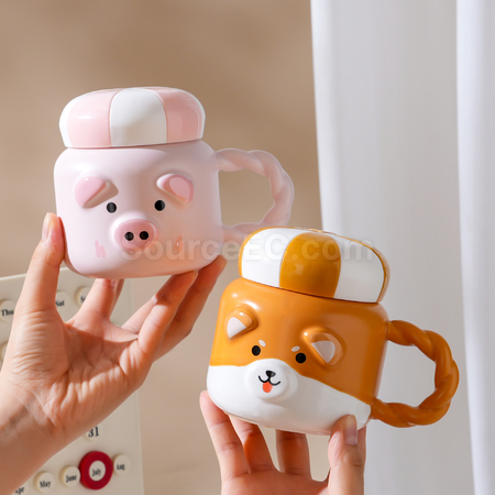Customization Cute animal mug Promotional Products
