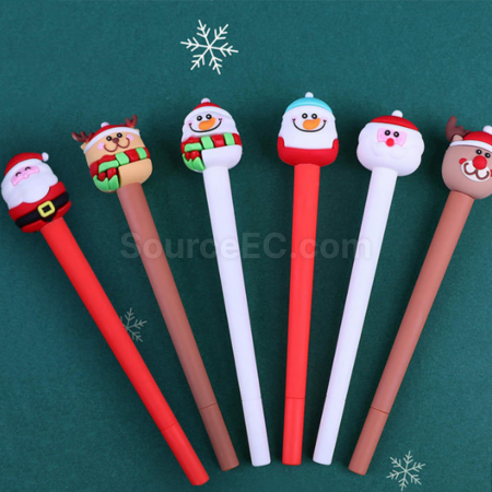 Customization Cartoon Christmas Pen Promotional Products