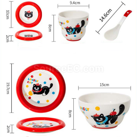 Customization Cat cutlery set (multiple combinations to choose from) Promotional Products