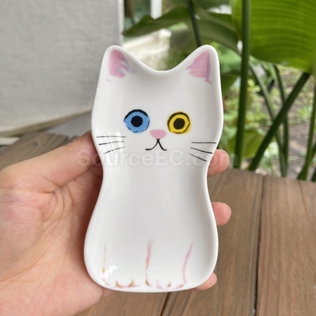 Customization Cat soy sauce dish Promotional Products