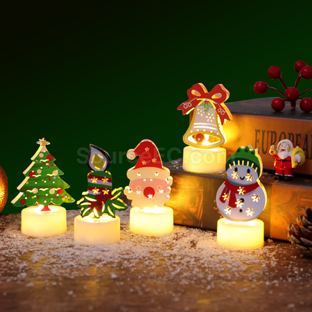 Customization Christmas Candle Lights Promotional Products