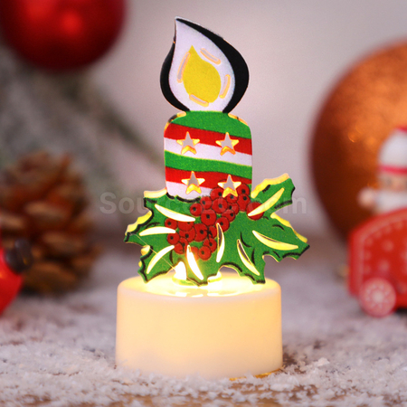 Customization Christmas Candle Lights Promotional Products