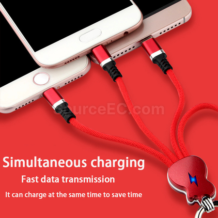 Customization Three In One Data Cable Promotional Products