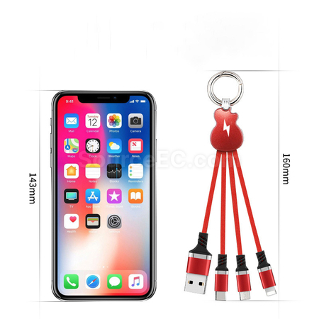 Customization Three In One Data Cable Promotional Products