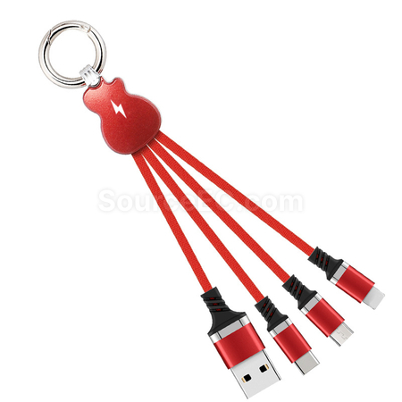 Customization Three In One Data Cable Promotional Products