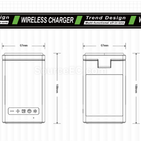 Customization Multi functional six in one magnetic wireless power bank Promotional Products