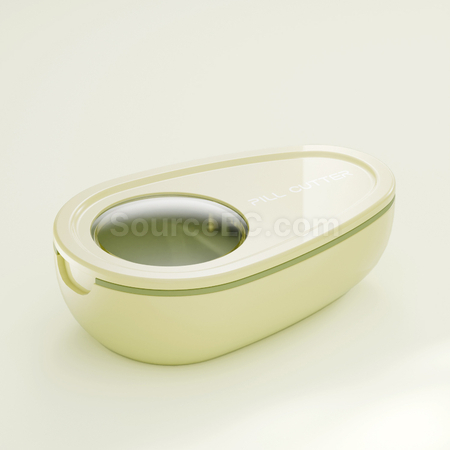 Customization  Pill Box with Pill Cutter Promotional Products