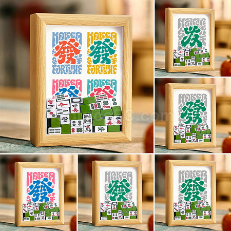 Customization Creative Mahjong Photo Frame Promotional Products