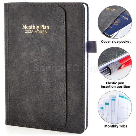 Customization PU Daily Planner Notebook Promotional Products
