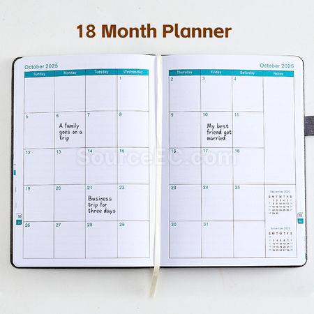 Customization PU Daily Planner Notebook Promotional Products