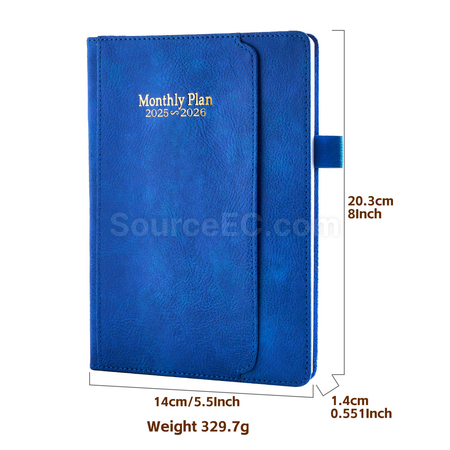 Customization PU Daily Planner Notebook Promotional Products