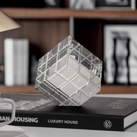 Customization Rubik's Cube Crystal Trophy Promotional Products