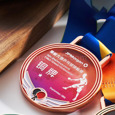 Customization Table Tennis Metal Medal Promotional Products