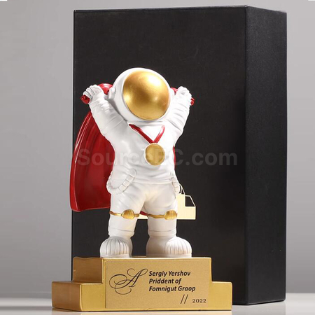 Customization Astronaut Memorial Trophy Promotional Products