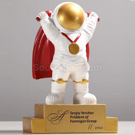 Customization Astronaut Memorial Trophy Promotional Products