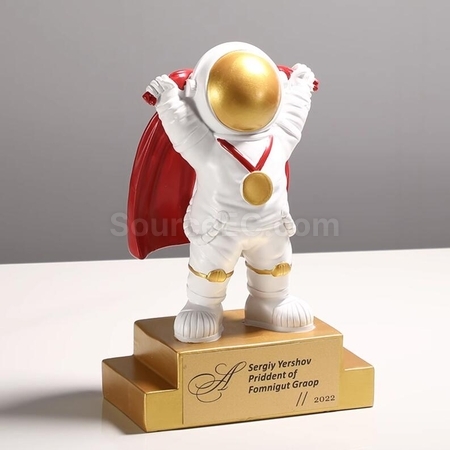 Customization Astronaut Memorial Trophy Promotional Products