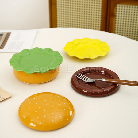 Customization Hamburg Ceramic Tableware Promotional Products