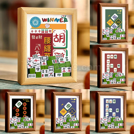 Customization Creative Mahjong Photo Frame Promotional Products