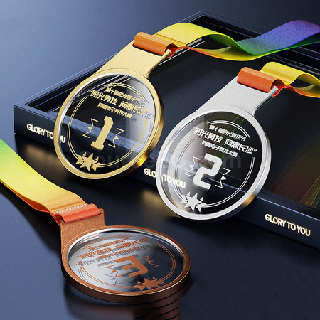Customization Coloured Medal Promotional Products