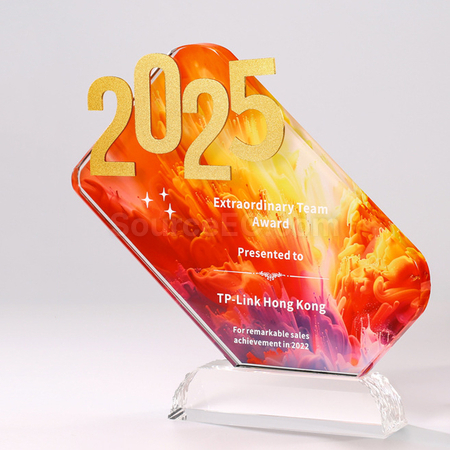 Customization 2025 Crystal Award Promotional Products