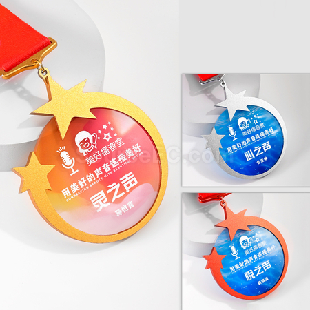 Customization Coloured Medal Promotional Products