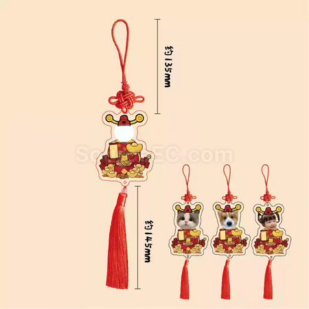 Customization Acrylic Chinese Knot Pendant Promotional Products