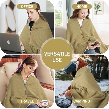 Customization USB Charge Washable Shawl Blanket Promotional Products