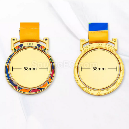 Customization Hollow Rotating Metal Medal Promotional Products
