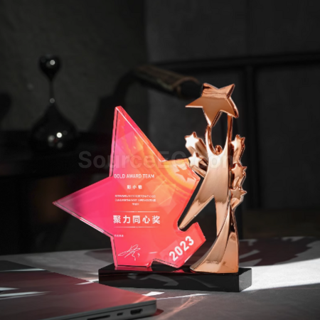 Customization Star Crystal Award Seat Promotional Products
