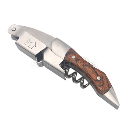 Customization Solid Wood Wine Bottle Opener Promotional Products