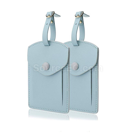 Customization Anti-Privacy PU Luggage Tag Promotional Products