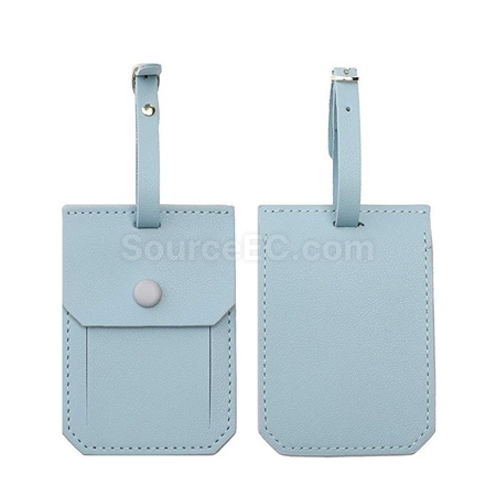 Customization Anti-Privacy PU Luggage Tag Promotional Products