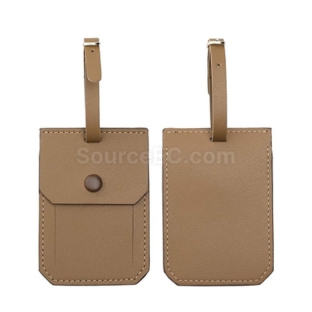 Customization Anti-Privacy PU Luggage Tag Promotional Products