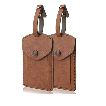 Customization Anti-Privacy PU Luggage Tag Promotional Products