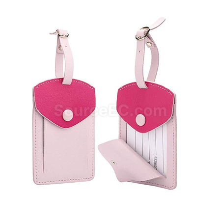 Customization Anti-Privacy PU Luggage Tag Promotional Products