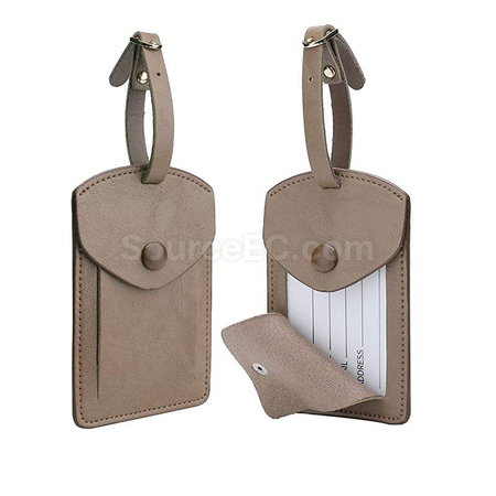 Customization Anti-Privacy PU Luggage Tag Promotional Products