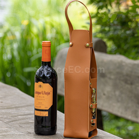 Customization PU Wine Bag Promotional Products