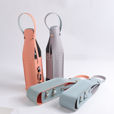 Customization PU Wine Bag Promotional Products