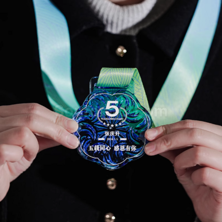 Customization Glass Medal Promotional Products