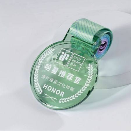 Customization Glass Medal Promotional Products